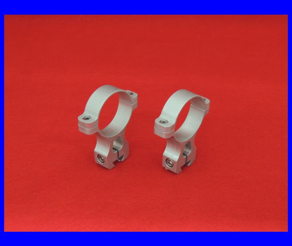 John Loh Style Rings - 34mm Tall Single Screw- Silver