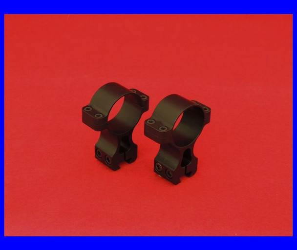 John Loh Style Rings - 30mm Tall Double Screw- Black