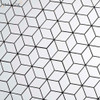 Metro Rhombus Matte White 10-1/2 in. x 12-1/8 in. x 5 mm Porcelain Mosaic Tile