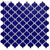 Lantern Mini Glossy Cobalt 10-3/4 in. x 11-1/4 in. x 5 mm Porcelain Mosaic Tile