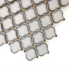 Lantern Mini Glossy Tiger Eye Porcelain Ceramic Mosaic Tile Mesh Mounted (CL353802)