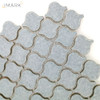 Mini Lantern Ceramic Porcelain Glazed Mosaic Tile Mesh Mounted Kitchen Backsplashtiles (CL353805)