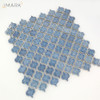 Lantern Mini Cobalt Blue Ceramic Mosaic Tile For Backsplash Tile Facotry Outlet (CL353806)
