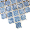 Lantern Mini Cobalt Blue Ceramic Mosaic Tile For Backsplash Tile Facotry Outlet