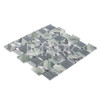 Long Beach Design Glass Mix Format Mosaic Tile Kitchen Backsplash