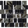 Midpark Mosaics Rainstorm 2x Random Square Mosaic Tile Backsplash