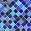 Blue Goldline Glass Mosaico