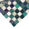 Turquoise Clear Green Mosaic Tile