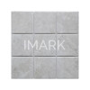 Square Grey Porcelain Mosaic Tile For Wall & Floor Decor