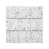 4X4 Gloss Terrazzo Porcelain Look Tile For Bathroom Wall