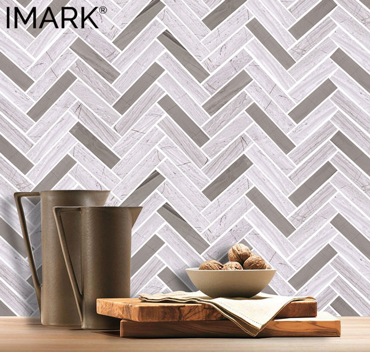 Chevron Lv HERRINGBONE WALL STENCIL Modern Herringbone Wall 