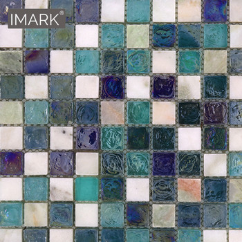 Iridescent Glass Mosaic