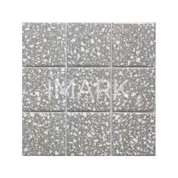 4" China Grey Terrazzo Effect Cearmic Mosaic Tiles Supplier