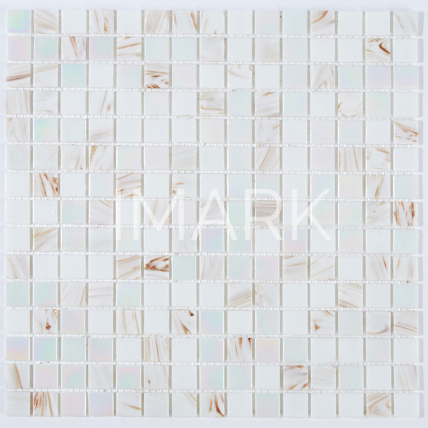 iridescent mosaic tiles