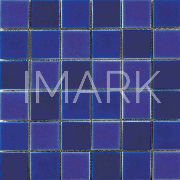 Dark Blue Mixed Color Family Ceramic Swimming Pool Mosaic Tile