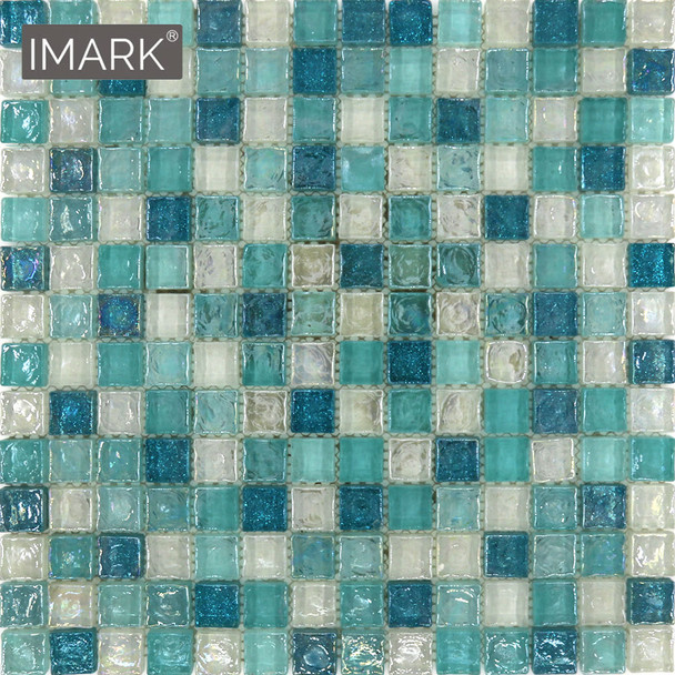 iridescent glass mosaic tile