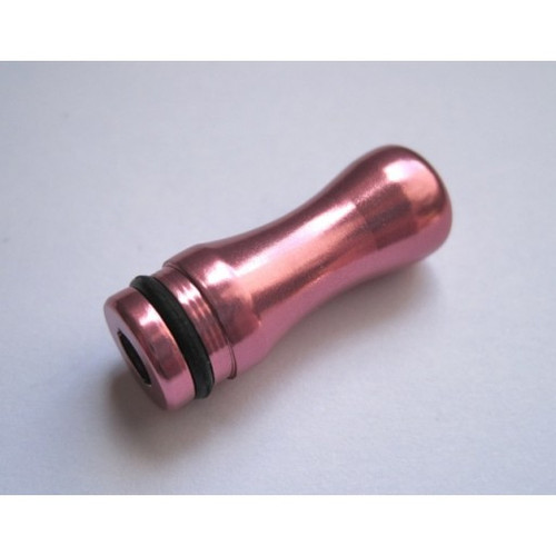 Pink Metal Drip Tip 510 - curvy