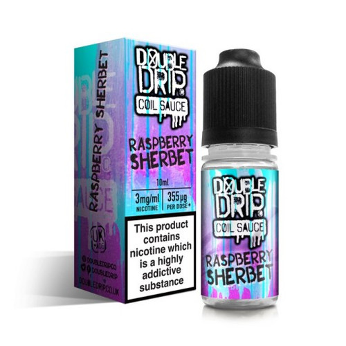 Double Drip Raspberry Sherbet E-liquid Double Drip Raspberry Sherbet E-liquid