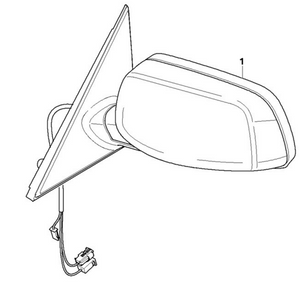 0) BMW OEM 51167189509 USED Side mirror LEFT FRONT 530i '04 E60 Euro All Parts 0) BMW OEM 51167189509 USED Side mirror LEFT FRONT 530i '04 E60 Euro All Parts