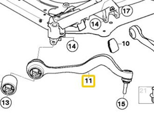 0) BMW OEM 31126774826 USED FRONT CONTROL ARM RIGHT FRONT 530i '04 E60 Euro All Parts 0) BMW OEM 31126774826 USED FRONT CONTROL ARM RIGHT FRONT 530i '04 E60 Euro All Parts
