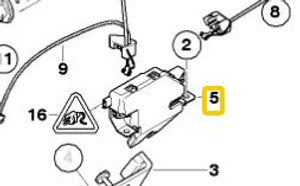 0) BMW OEM 51247840617 USED TRUNK LATCH 530i '04 E60 Euro All Parts 0) BMW OEM 51247840617 USED TRUNK LATCH 530i '04 E60 Euro All Parts