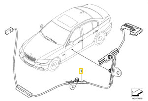 0) BMW OEM 63317181314 USED DOOR LIGHT WIRE RIGHT REAR 328i 7 E93 Series Euro All Parts 0) BMW OEM 63317181314 USED DOOR LIGHT WIRE RIGHT REAR 328i 7 E93 Series Euro All Parts