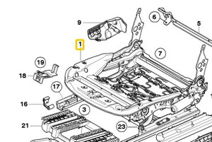 1) BMW OEM 61129131728 USED Driver SEAT WIRING HARNESS 328i 9 E93 Series Euro All Parts 1) BMW OEM 61129131728 USED Driver SEAT WIRING HARNESS 328i 9 E93 Series Euro All Parts