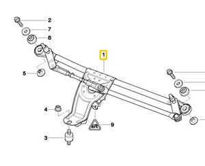 0) BMW OEM 61617111535 USED WINDOW WIPER ASSEMBLY from: E53 X5 3.0i 1999 Euro All Parts 0) BMW OEM 61617111535 USED WINDOW WIPER ASSEMBLY from: E53 X5 3.0i 1999 Euro All Parts