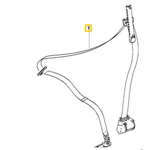 0) BMW OEM 72118245887 USED SEAT BELT LEFT FRONT from: E53 X5 3.0i 1999 Euro All Parts 0) BMW OEM 72118245887 USED SEAT BELT LEFT FRONT from: E53 X5 3.0i 1999 Euro All Parts