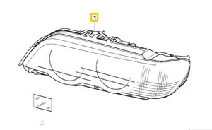 1) BMW OEM 63126930233 63128379905 USED LEFT HEAD LIGHT ASSEMBLY 63126940167 63126913481 63128379905 Fits: 2003 & other listed vehicles from: E53 X5 3.0i 1999 Euro All Parts 1) BMW OEM 63126930233 63128379905 USED LEFT HEAD LIGHT ASSEMBLY 63126940167 63126913481 63128379905 Fits: 2003 & other listed vehicles from: E53 X5 3.0i 1999 Euro All Parts
