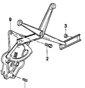 0) BMW OEM 51321965077 USED WINDOW REGULATOR ASSEMBLY LEFT FRONT 325I 89 E33 Series Euro All Parts 0) BMW OEM 51321965077 USED WINDOW REGULATOR ASSEMBLY LEFT FRONT 325I 89 E33 Series Euro All Parts