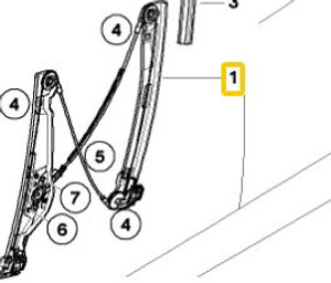 0) BMW OEM 51337140587 USED WINDOW REGULATOR ASSEMBLY LEFT FRONT 335I 7 E93 Series Euro All Parts 0) BMW OEM 51337140587 USED WINDOW REGULATOR ASSEMBLY LEFT FRONT 335I 7 E93 Series Euro All Parts