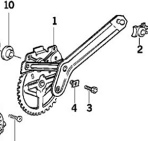0)-BMW OEM 51331977610 USED WINDOW REGULATOR ASSEMBLY RIGHT FRONT 325i 3 Series Euro All Parts -2 0)-BMW OEM 51331977610 USED WINDOW REGULATOR ASSEMBLY RIGHT FRONT 325i 3 Series Euro All Parts -2