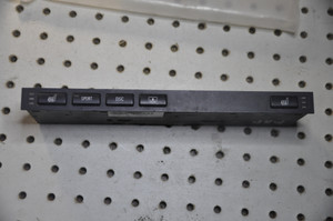 0) BMW OEM 61312694074 USED CONSOLE SWITCH ARRAY DSC SPORT MODE BLINDS SEAT HEAT SWITCH M5 '00 E46 5 Series Euro All Parts