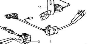0) BMW OEM 61318350697 USED 540I 94 E34 SWITCH, WIPER 525I 540I 530I Euro All Parts 0) BMW OEM 61318350697 USED 540I 94 E34 SWITCH, WIPER 525I 540I 530I Euro All Parts