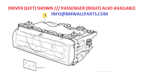 0) BMW OEM 63128386958 USED HEADLIGHT ASSEMBLY RIGHT 740I '00 E38 1999 20 1999 2000 2001 740I Euro All Parts 0) BMW OEM 63128386958 USED HEADLIGHT ASSEMBLY RIGHT 740I '00 E38 1999 20 1999 2000 2001 740I Euro All Parts