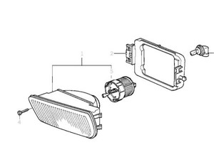 0) BMW OEM 63131384239 USED FOG LIGHT LEFT 540I 94 E34 19891995 SEDAN E Euro All Parts 0) BMW OEM 63131384239 USED FOG LIGHT LEFT 540I 94 E34 19891995 SEDAN E Euro All Parts