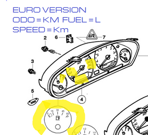 0) BMW OEM 62108379819 USED INSTRUMENT CLUSTER 325i 92 E36 Euro Spec Euro All Parts 0) BMW OEM 62108379819 USED INSTRUMENT CLUSTER 325i 92 E36 Euro Spec Euro All Parts