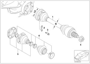 0) BMW OEM 33211229432 USED REAR AXLE SHAFT LEFT SIDE 528I 98 E39 Euro All Parts 0) BMW OEM 33211229432 USED REAR AXLE SHAFT LEFT SIDE 528I 98 E39 Euro All Parts