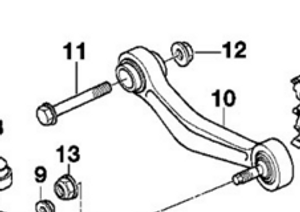 0) BMW OEM 33326767832 USED REAR RIGHT SIDE UPPER CONTROL ARM 528I Euro All Parts 0) BMW OEM 33326767832 USED REAR RIGHT SIDE UPPER CONTROL ARM 528I Euro All Parts