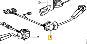 1) BMW OEM 61311391306 USED WIPER SWITCH 535I 92 E34 Euro All Parts 1) BMW OEM 61311391306 USED WIPER SWITCH 535I 92 E34 Euro All Parts