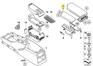 0) BMW OEM 51167060051 USED 530I '04 E60 CENTER console F Euro All Parts 0) BMW OEM 51167060051 USED 530I '04 E60 CENTER console F Euro All Parts