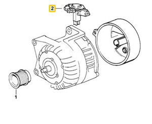 0) BMW OEM 12311713491 USED 740IL 98 E38 ALTERNATOR Euro All Parts 0) BMW OEM 12311713491 USED 740IL 98 E38 ALTERNATOR Euro All Parts