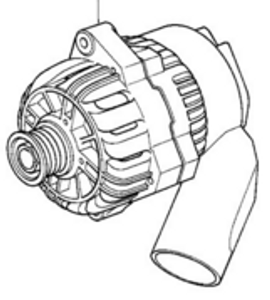 0) BMW OEM 12311433265 USED 740IL 97 E38 ALTERNATOR Euro All Parts 0) BMW OEM 12311433265 USED 740IL 97 E38 ALTERNATOR Euro All Parts