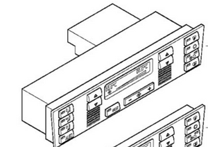 0) BMW OEM 64116915799 USED 540I 98 E39 AUTO A/C CONTROL Euro All Parts