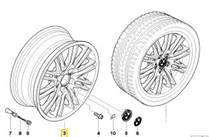 1) BMW 36112282591 RIM USED 18 IN OEM 3 Series Staggared rim set 36112282591 36112282590 M3 E46 2282591 Euro All Parts 1) BMW 36112282591 RIM USED 18 IN OEM 3 Series Staggared rim set 36112282591 36112282590 M3 E46 2282591 Euro All Parts