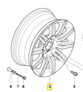 0) BMW OEM 7905326 RIM USED 19 IN 9halfJx19EH2 IS32 31 285 35 ZR19 Goodyear Winter E60 7905326 Euro All Parts 0) BMW OEM 7905326 RIM USED 19 IN 9halfJx19EH2 IS32 31 285 35 ZR19 Goodyear Winter E60 7905326 Euro All Parts