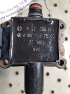 4) Mercedes Benz OEM 1587503 Ignition Coil (USED) Fits: C280 1996 W202 & Other Listed Vehicles Euro All Parts 4) Mercedes Benz OEM 1587503 Ignition Coil (USED) Fits: C280 1996 W202 & Other Listed Vehicles Euro All Parts