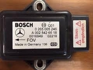 3) Mercedes Benz OEM 25426618 YAW Rate Sensor (USED) Fits: S500 2003 W220 & Other Listed Vehicles Euro All Parts 3) Mercedes Benz OEM 25426618 YAW Rate Sensor (USED) Fits: S500 2003 W220 & Other Listed Vehicles Euro All Parts