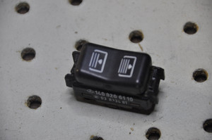 3) DD Mercedes Benz OEM 1408206110 Window Shade Switch (USED) LK 03833481 Fits: 400SE 1992 W140 & Other Listed Vehicles Euro All Parts